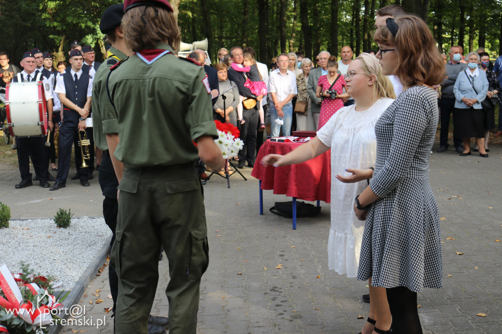 Odsłonięcie pomnika Witolda Pileckiego