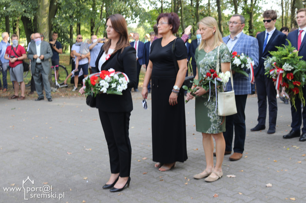 Odsłonięcie pomnika Witolda Pileckiego
