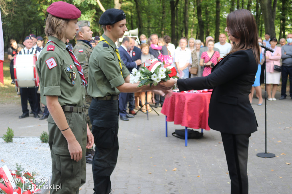 Odsłonięcie pomnika Witolda Pileckiego