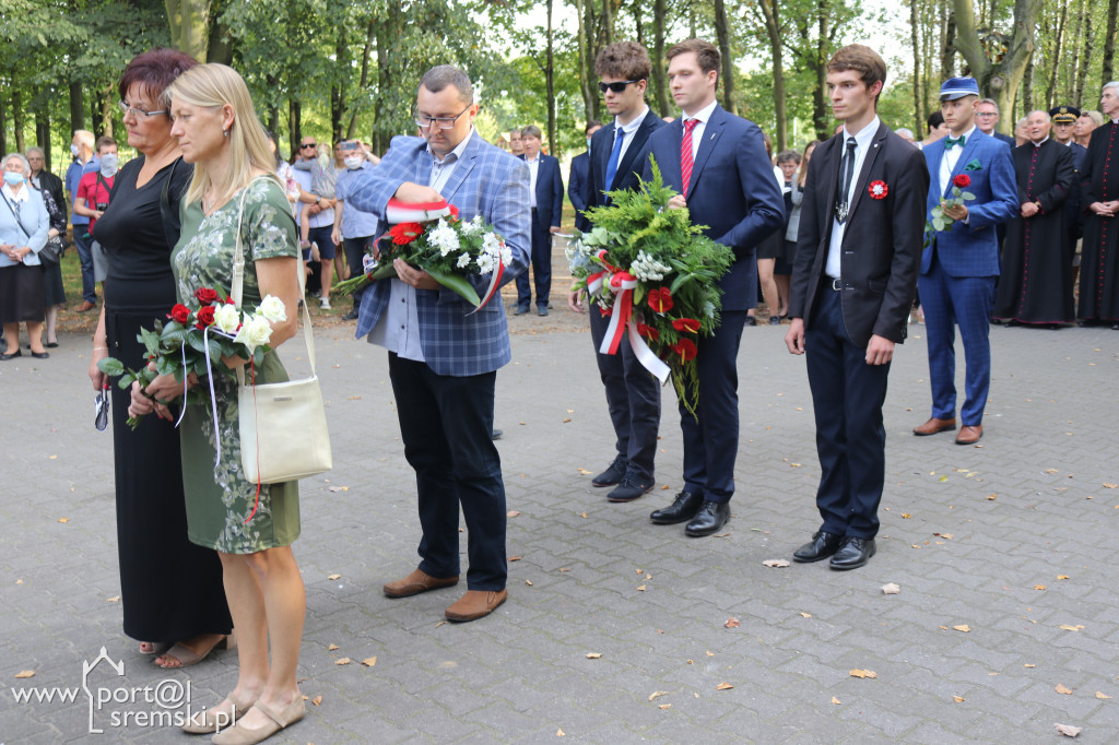 Odsłonięcie pomnika Witolda Pileckiego
