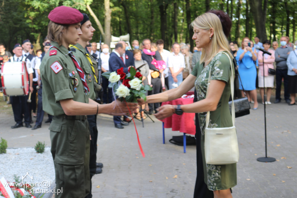 Odsłonięcie pomnika Witolda Pileckiego
