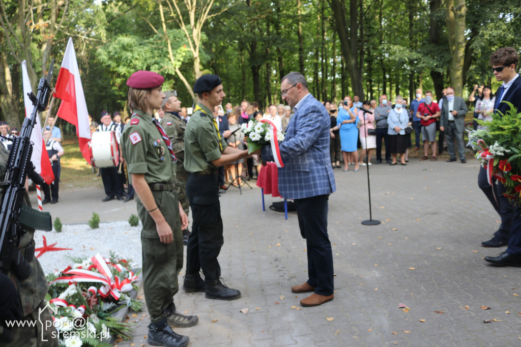 Odsłonięcie pomnika Witolda Pileckiego