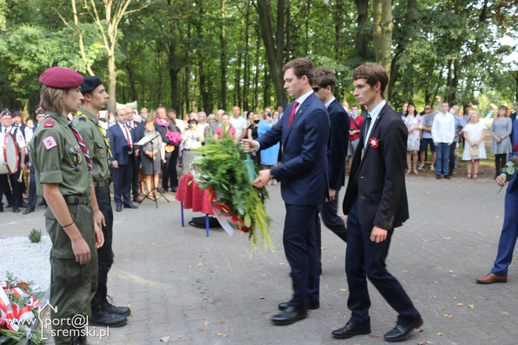 Odsłonięcie pomnika Witolda Pileckiego