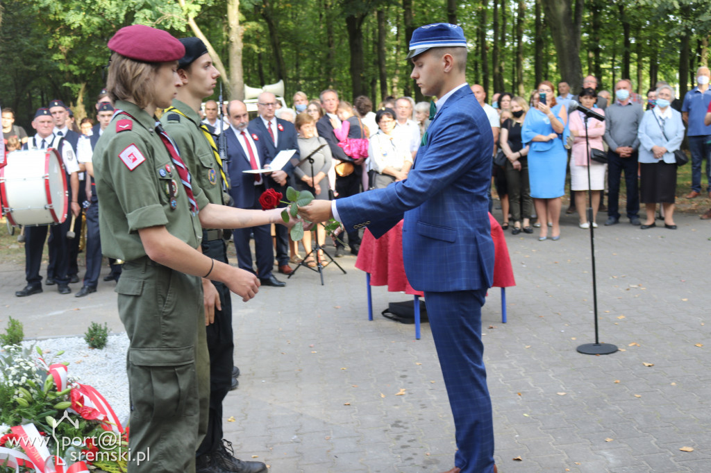 Odsłonięcie pomnika Witolda Pileckiego