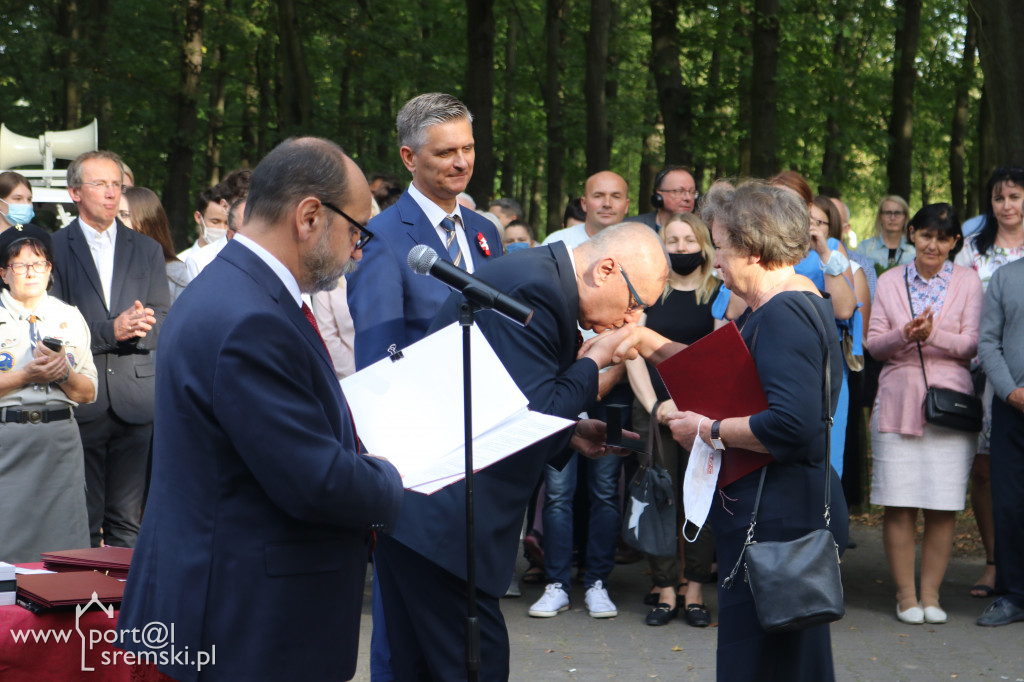 Odsłonięcie pomnika Witolda Pileckiego