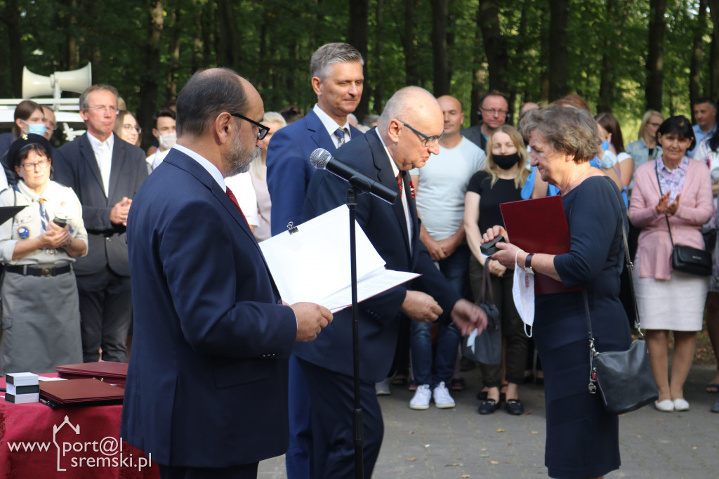 Odsłonięcie pomnika Witolda Pileckiego