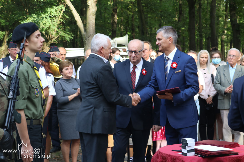 Odsłonięcie pomnika Witolda Pileckiego