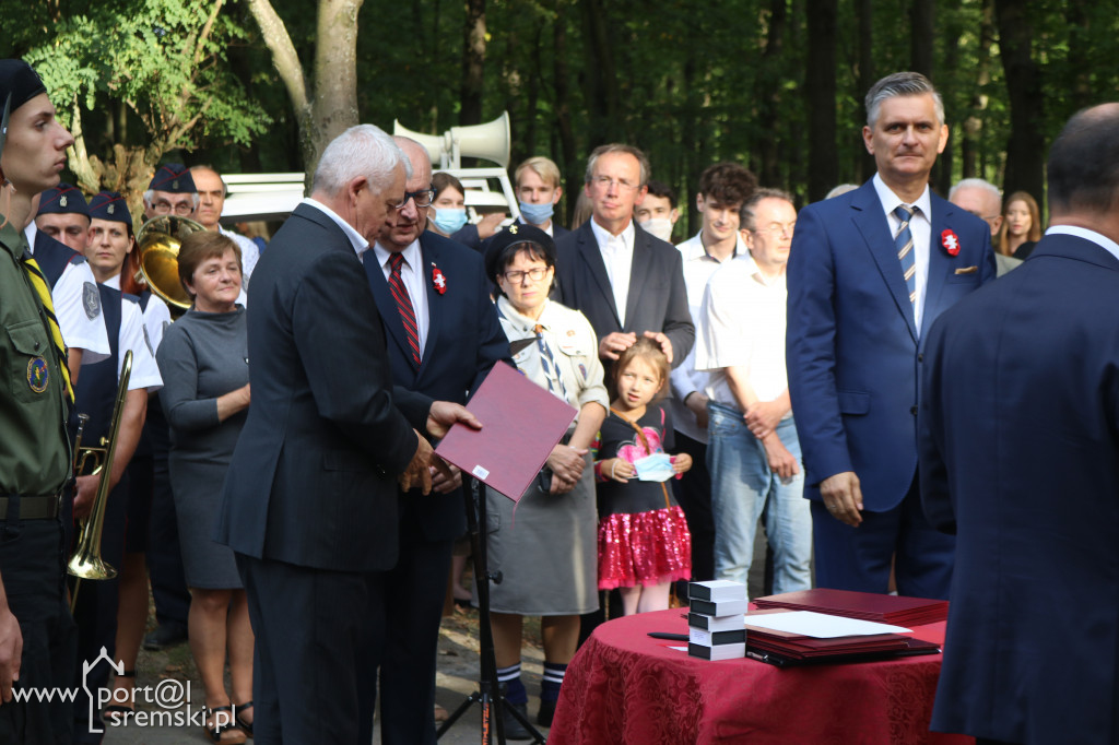 Odsłonięcie pomnika Witolda Pileckiego