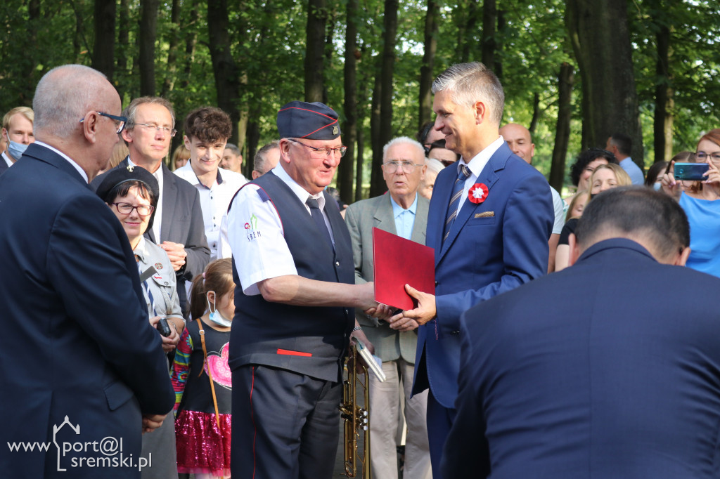 Odsłonięcie pomnika Witolda Pileckiego