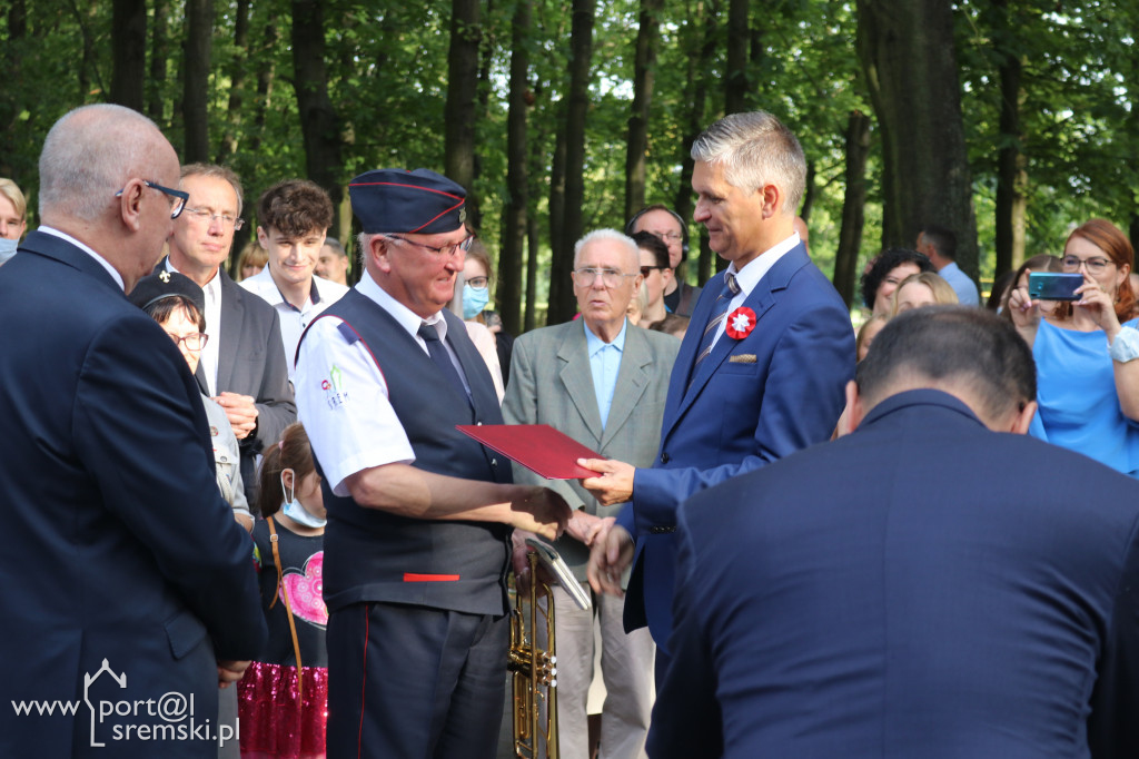 Odsłonięcie pomnika Witolda Pileckiego