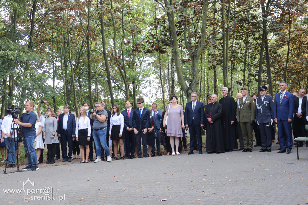Odsłonięcie pomnika Witolda Pileckiego