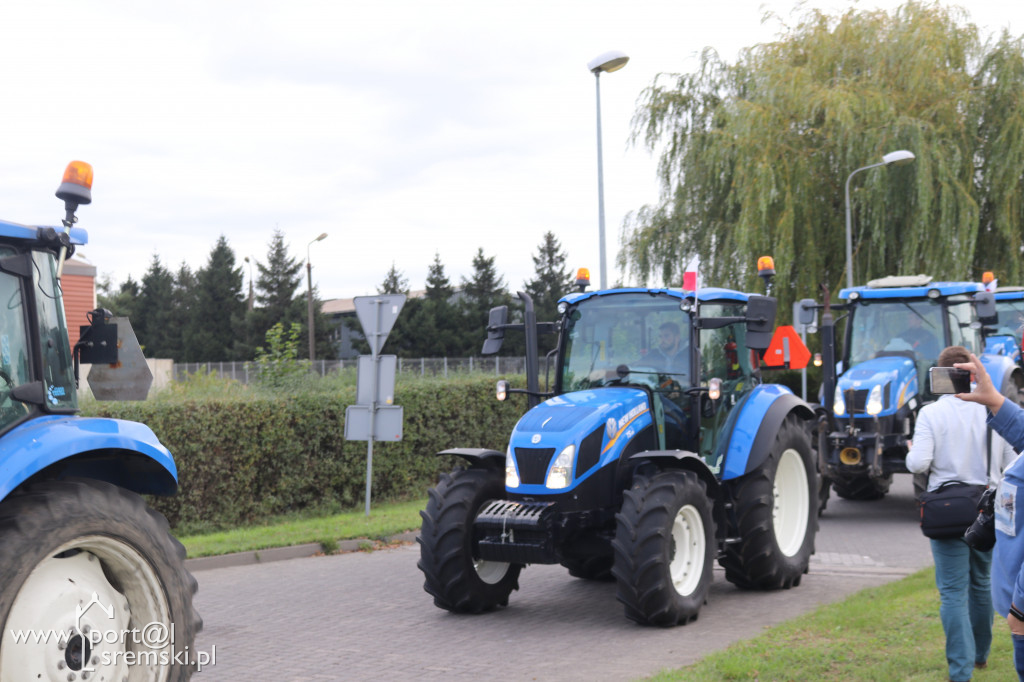 Strajk rolników w Śremie