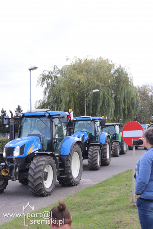 Strajk rolników w Śremie