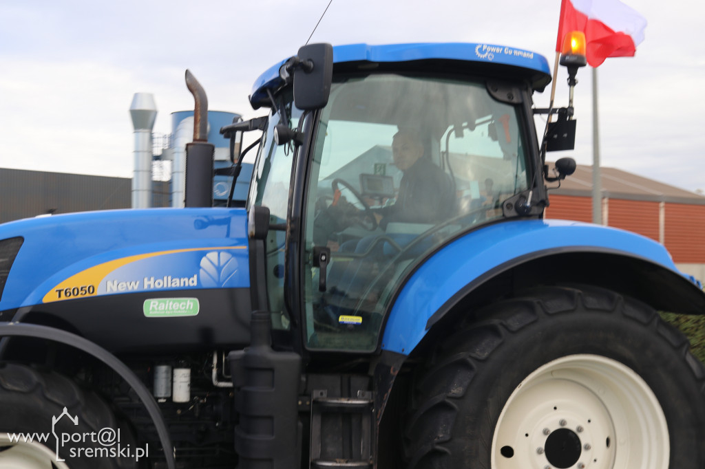 Strajk rolników w Śremie