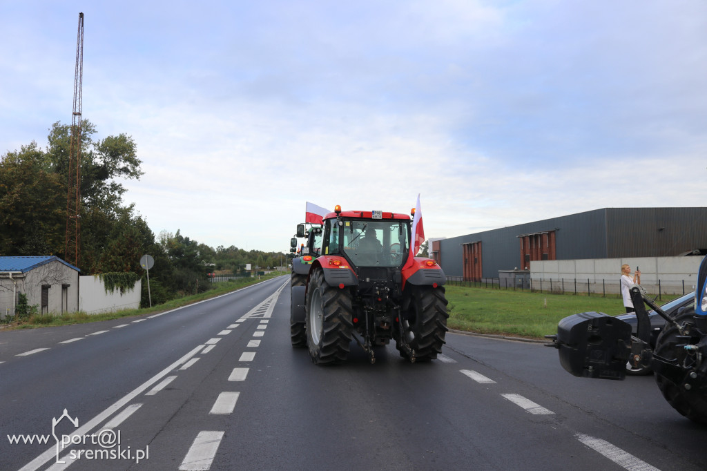 Strajk rolników w Śremie