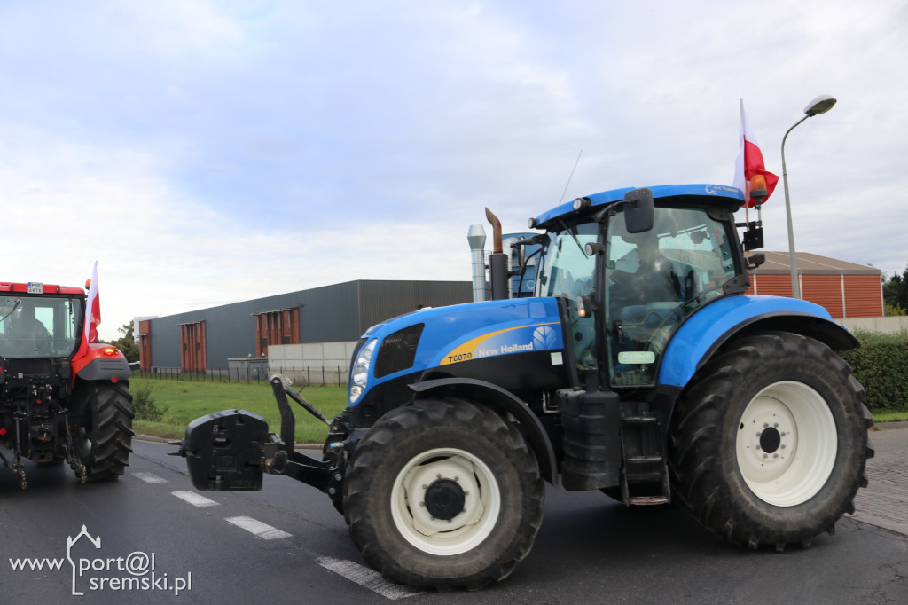 Strajk rolników w Śremie