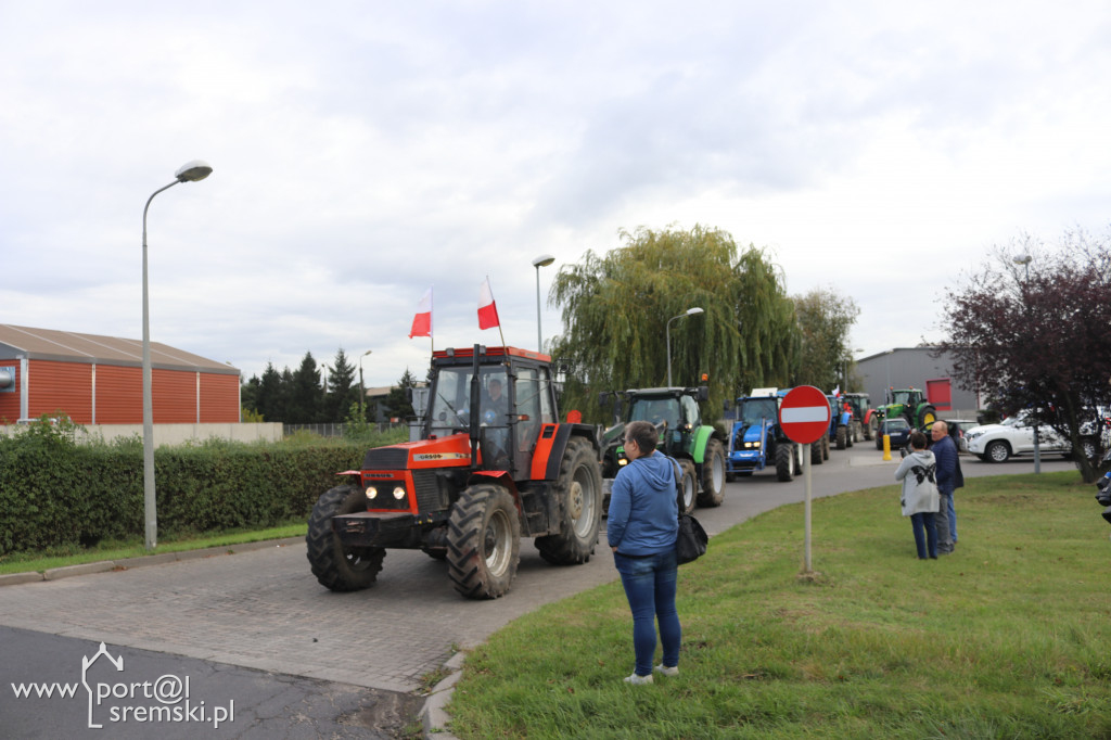Strajk rolników w Śremie