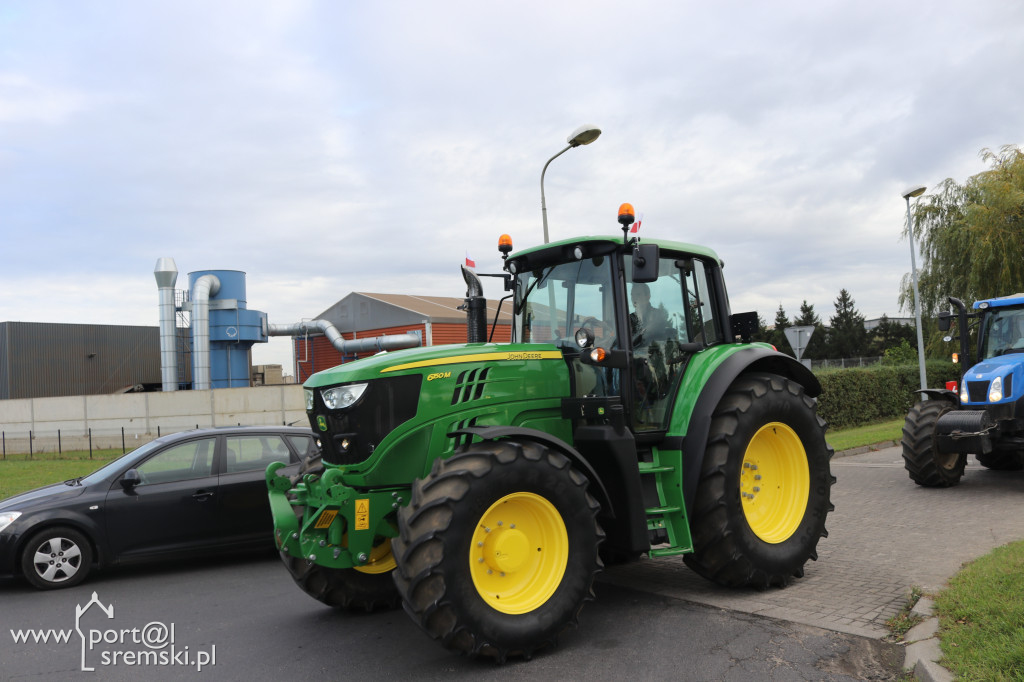Strajk rolników w Śremie