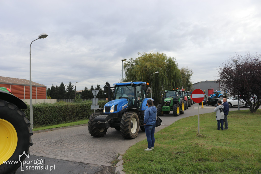 Strajk rolników w Śremie