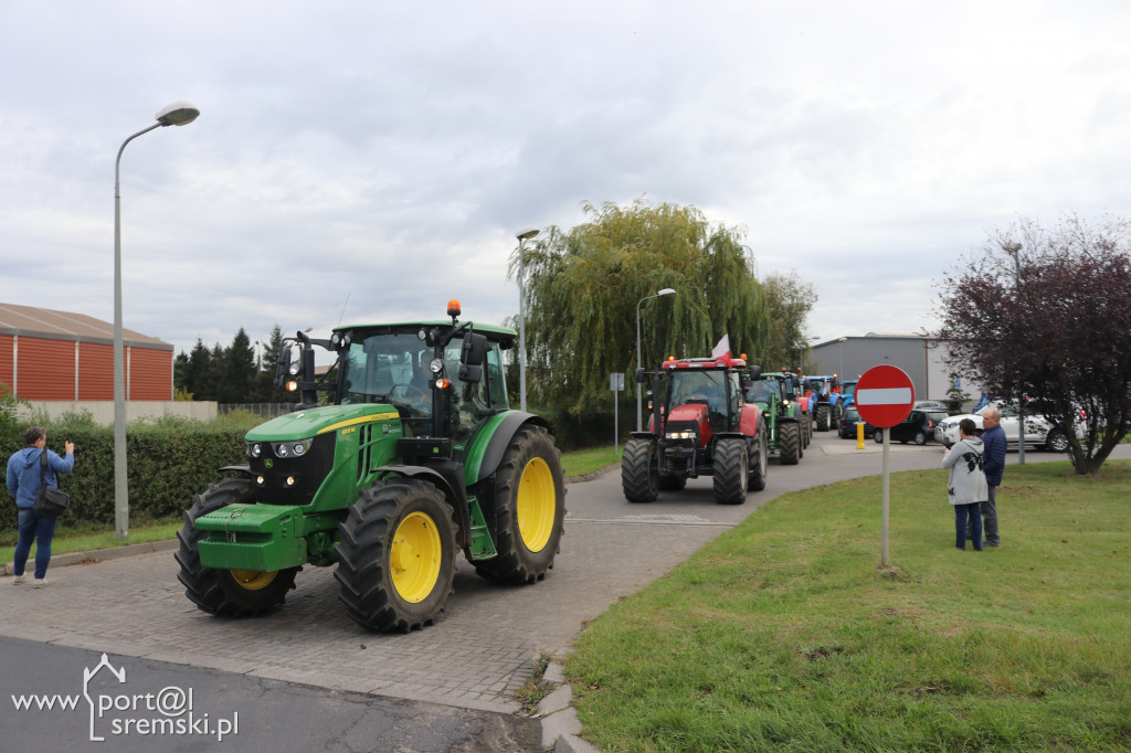 Strajk rolników w Śremie