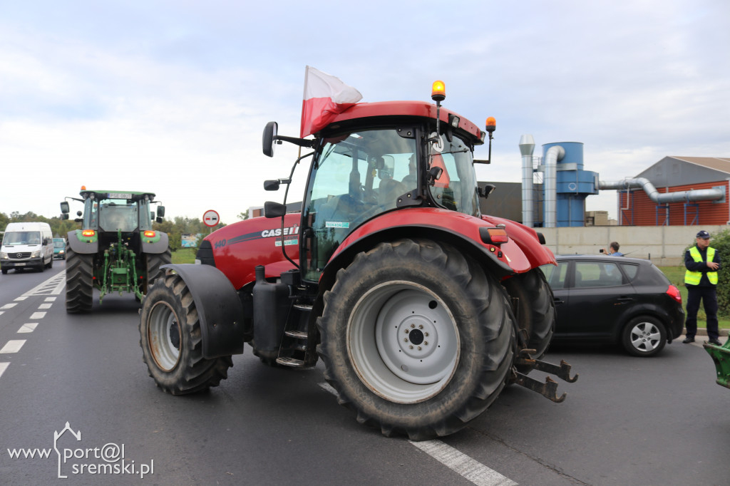 Strajk rolników w Śremie
