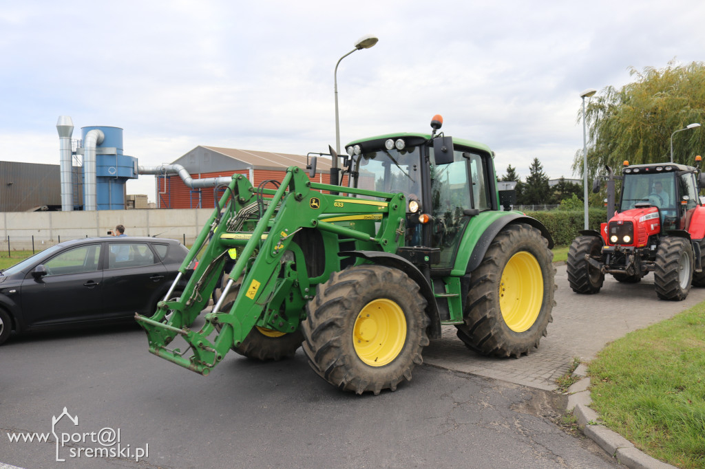 Strajk rolników w Śremie