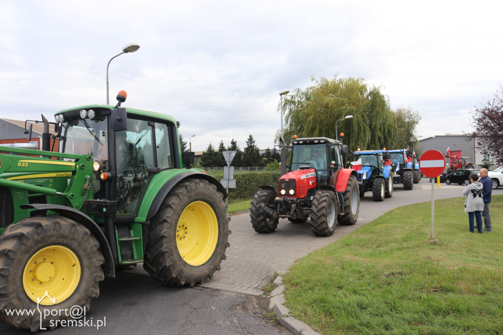 Strajk rolników w Śremie