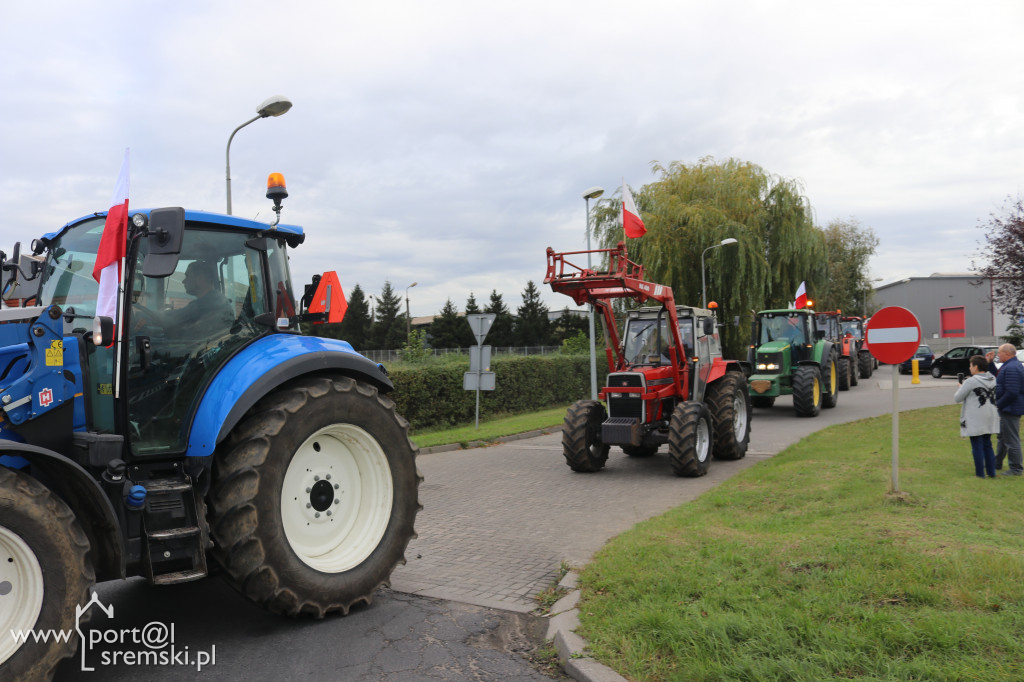 Strajk rolników w Śremie