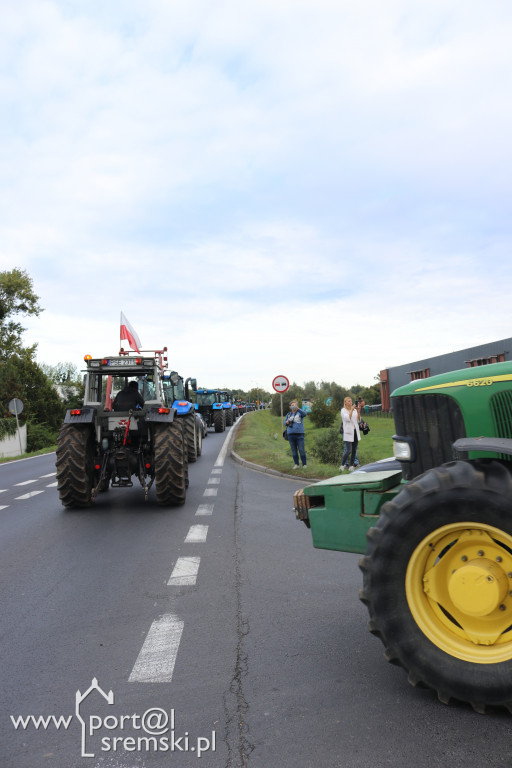 Strajk rolników w Śremie