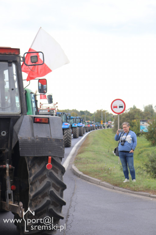 Strajk rolników w Śremie