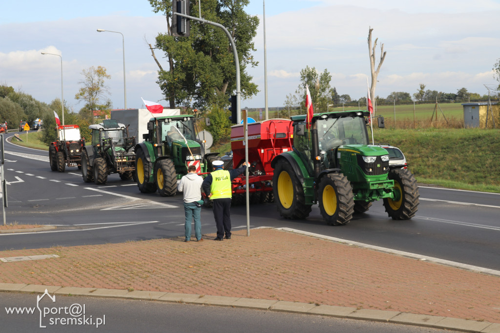Strajk rolników w Śremie