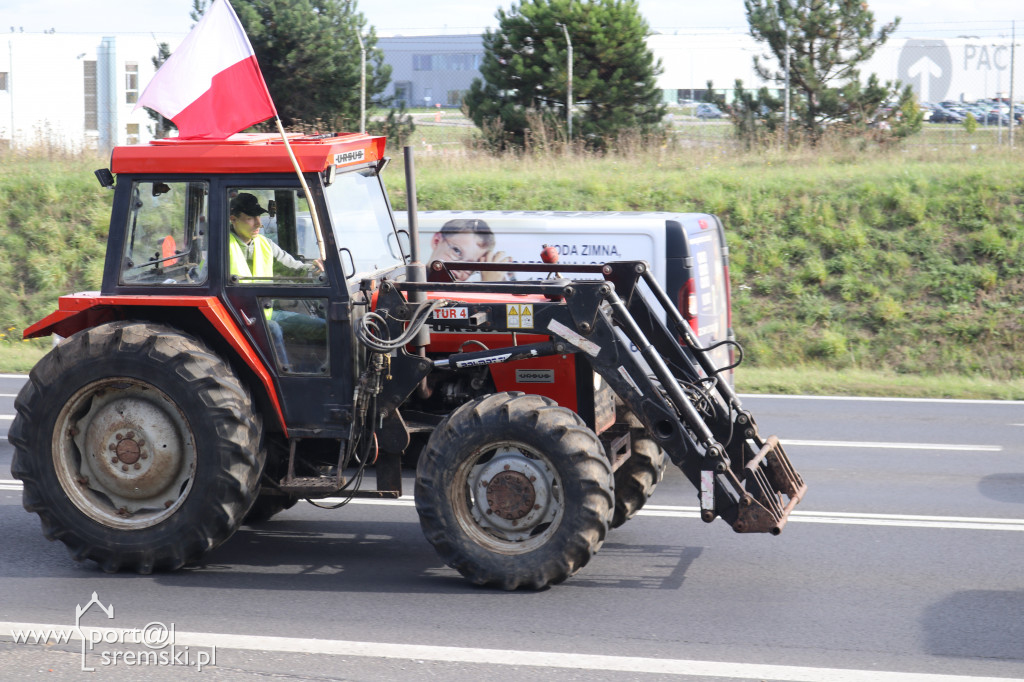 Strajk rolników w Śremie