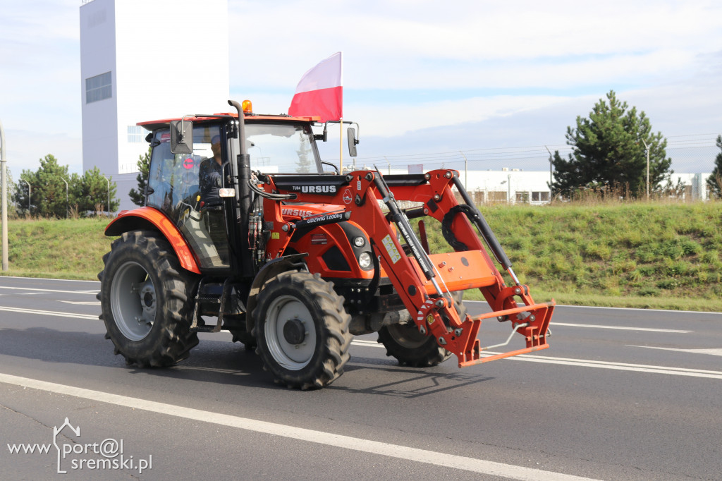 Strajk rolników w Śremie