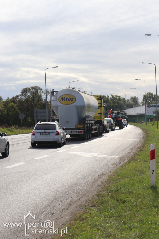 Strajk rolników w Śremie