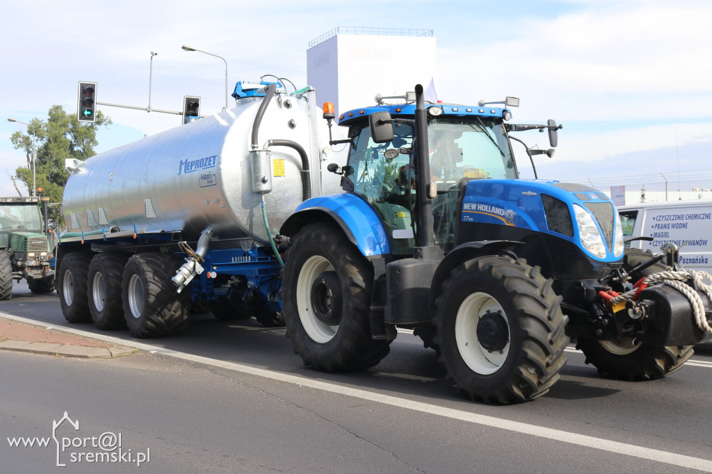 Strajk rolników w Śremie