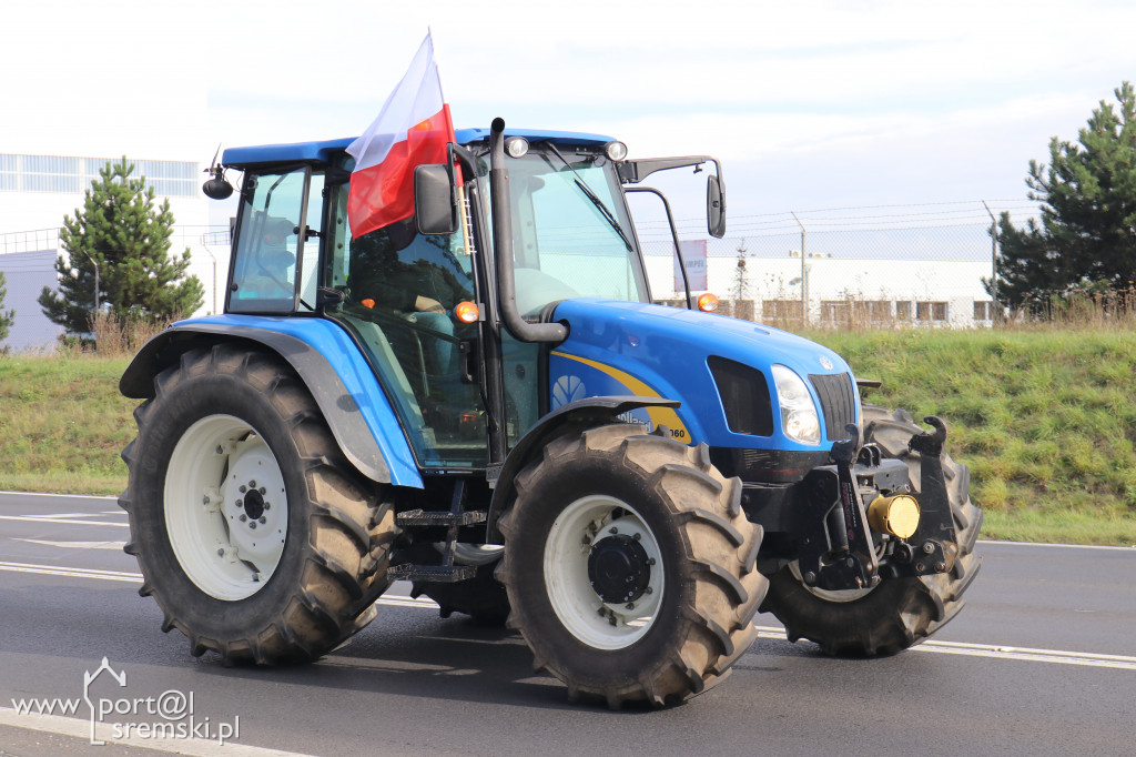 Strajk rolników w Śremie