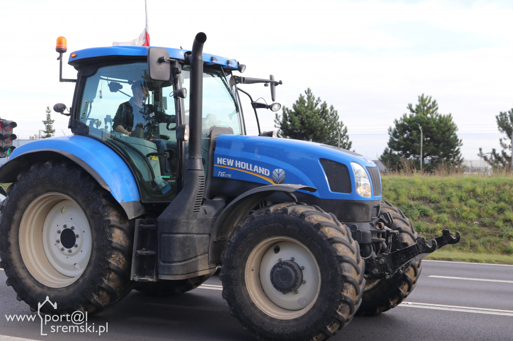 Strajk rolników w Śremie