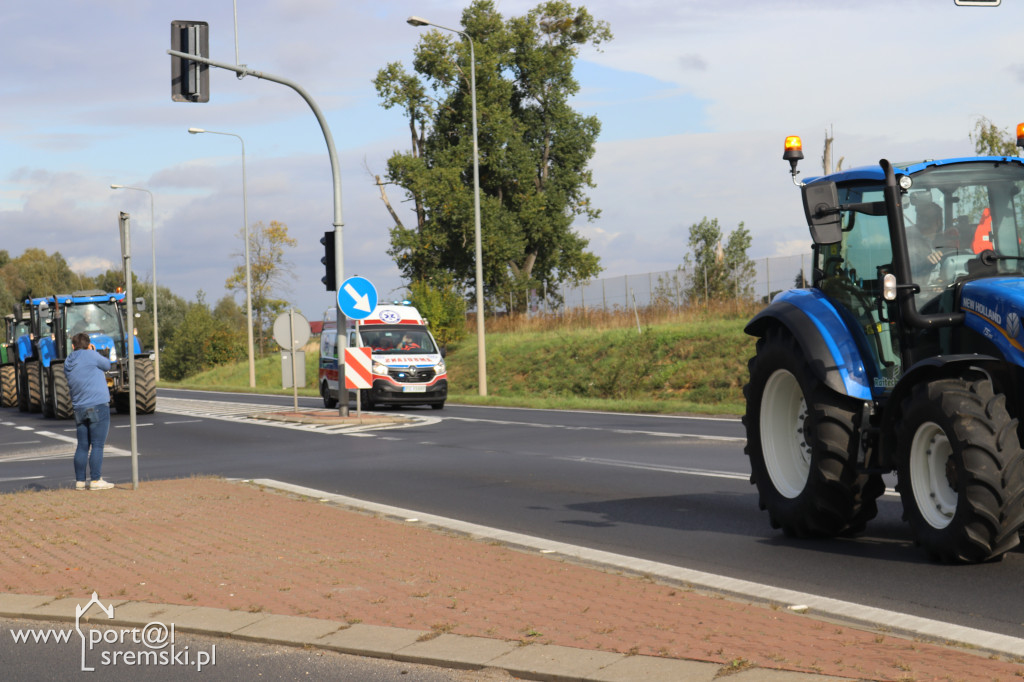 Strajk rolników w Śremie