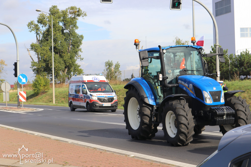 Strajk rolników w Śremie