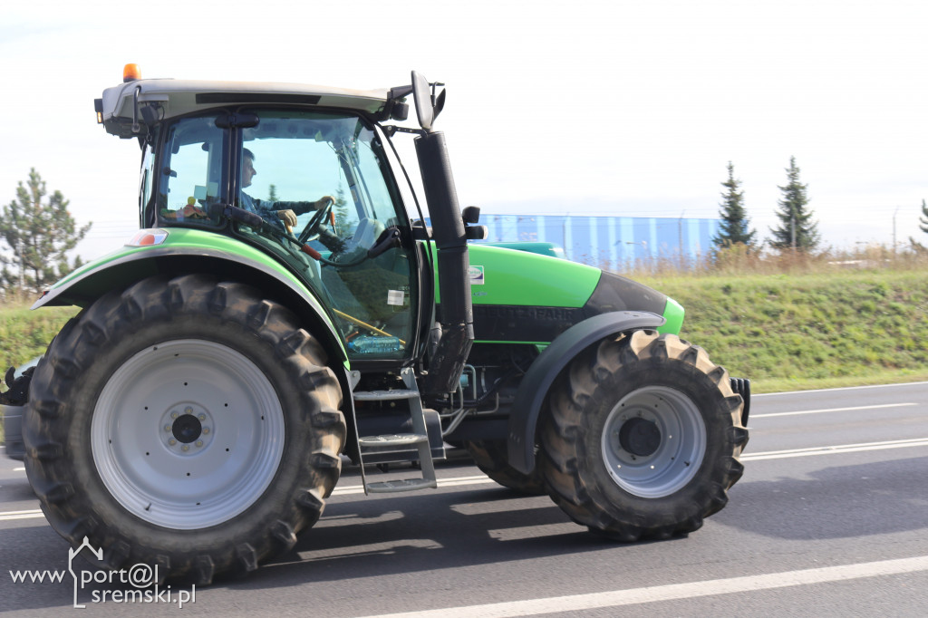 Strajk rolników w Śremie