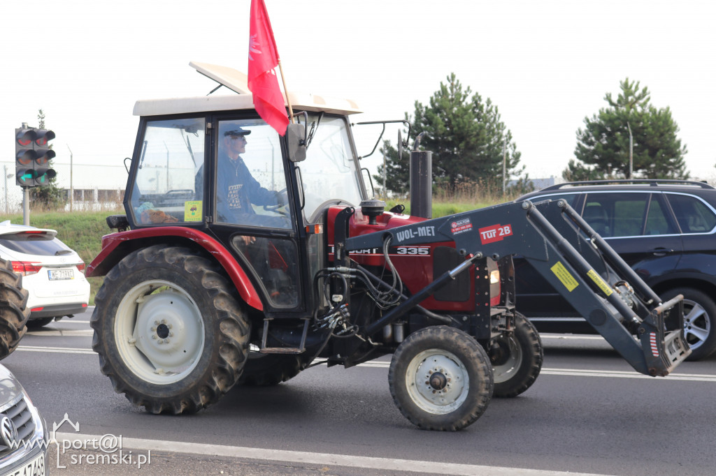Strajk rolników w Śremie