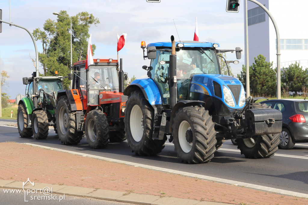 Strajk rolników w Śremie