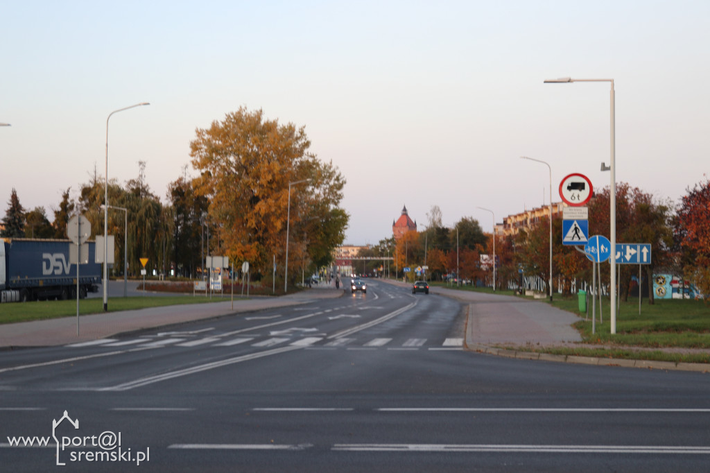 Jesień w Śremie.