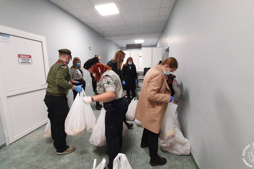 Pandemia. Harcerze pomagają!