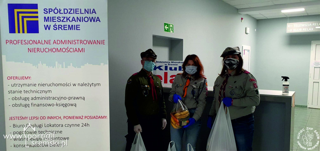 Pandemia. Harcerze pomagają!