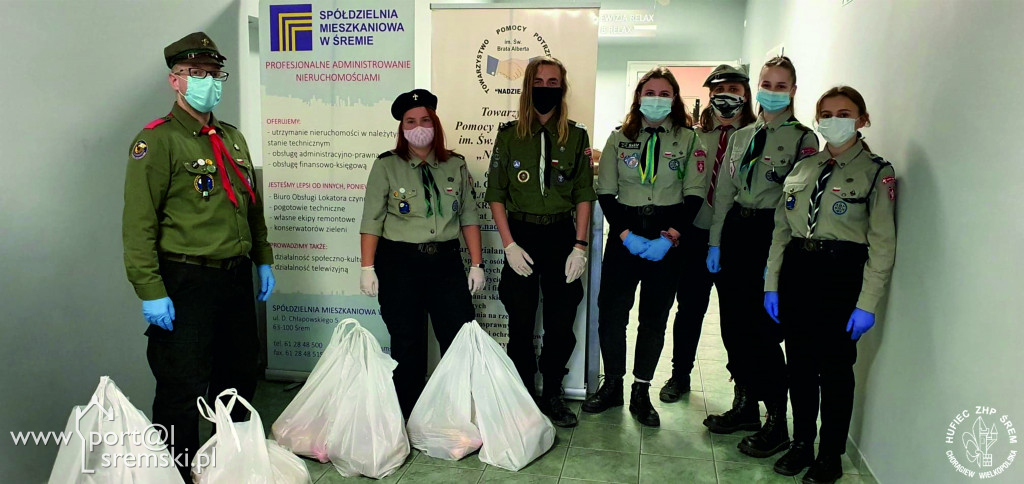 Pandemia. Harcerze pomagają!