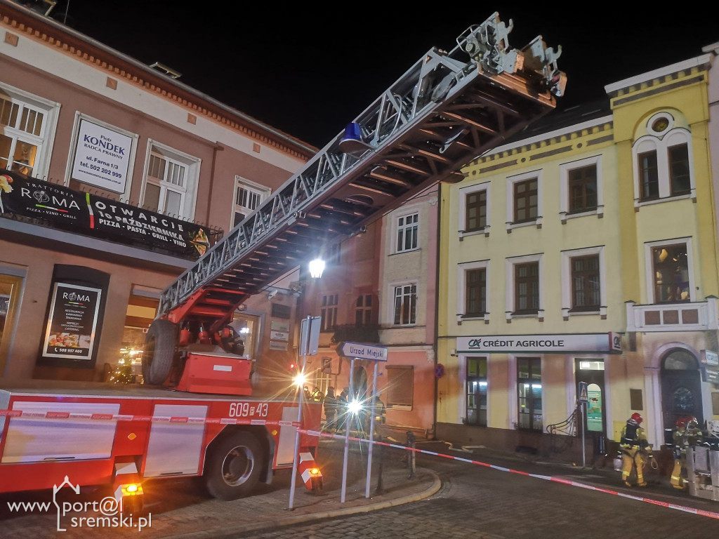 Pożar na ulicy Farnej