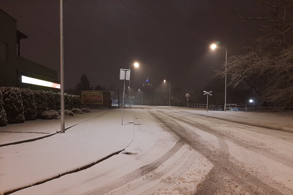 Zima w Śremie