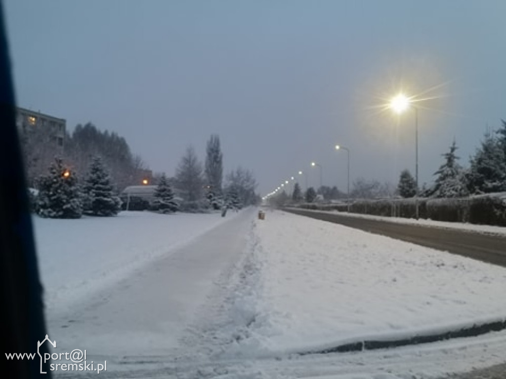 Zima w Śremie