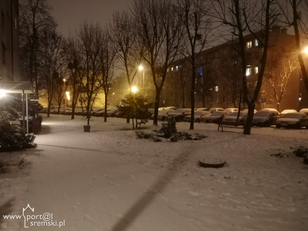 Zima w Śremie